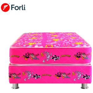 Cama Americana FORLI Looney Tunes Rosado 1.5 Plazas