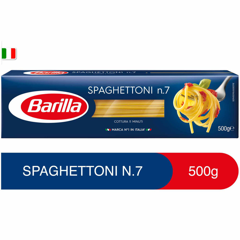 Pasta Barilla Fusilli Bolsa 500 g