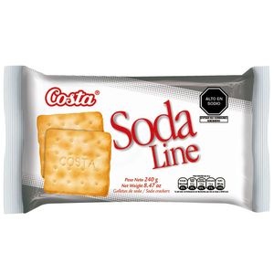 Galletas COSTA Soda Line Paquete 40g