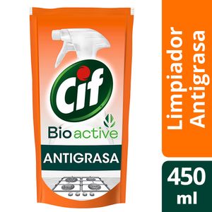 Limpiador Antigrasa CIF Bioactive Doypack 450ml