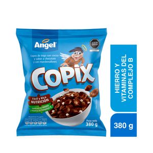 Cereal ANGEL Capas de trigo con chocolate Bolsa 380Gr