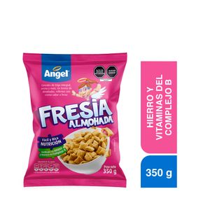 Cereal ANGEL Trigo integral de avena y maíz sabor fresa Bolsa 350Gr