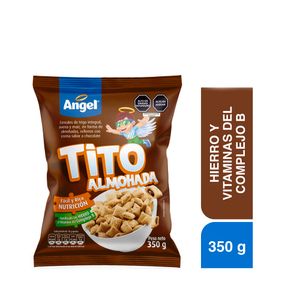 Cereal ANGEL Trigo integral de avena y maíz sabor chocolate Bolsa 350Gr