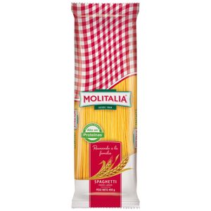 Fideos Spaghetti MOLITALIA Bolsa 450g