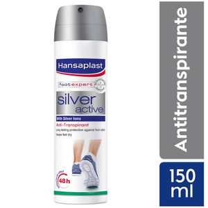 Hansaplast Spray Desodorante para pies Silver Active 150ml