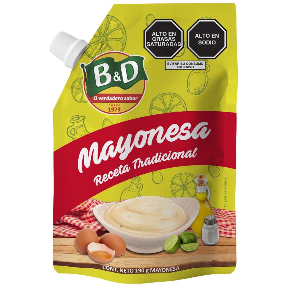 Mayonesa B&D Doypack 190g | Vivanda