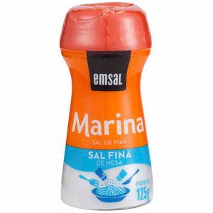 Sal Fina de Mesa EMSAL Frasco 125g