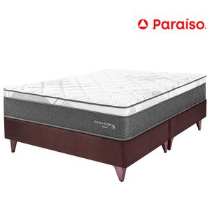 Cama Europea PARAISO Pocket Star Queen Chocolate