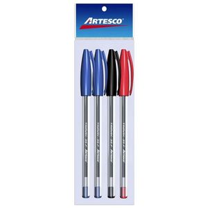 Bolígrafo ARTESCO Trimax 35 F Azul/Negro/Rojo