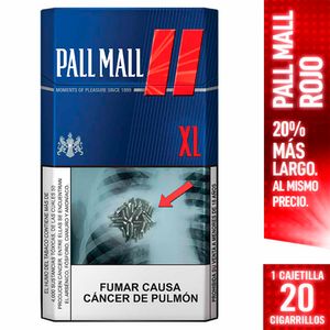 Cigarro PALL MALL XL Red Caja 20un