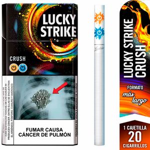 Cigarro LUCKY STRIKE Crush Slim Caja 20un