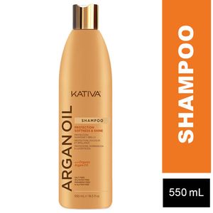 Shampoo KATIVA Argan Oil Frasco 550ml