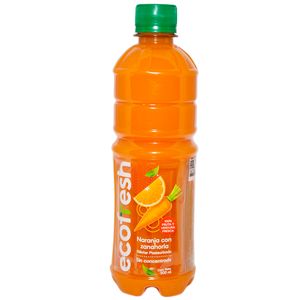 Jugo Nectar de Naranja Zanahoria ECOFRESH Botella 500ml