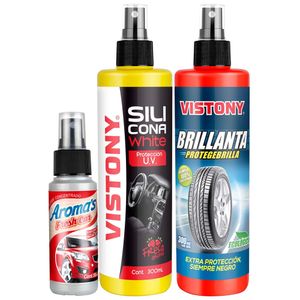 Pack VISTONY Silicona-Brillanta- Aroma