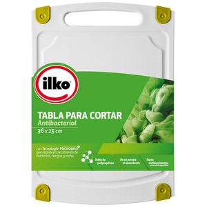 Tabla para Cortar ILKO 36x25cm Microban Grande