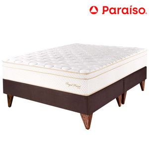 Cama Europea PARAÍSO Royal Prince Chocolate Queen