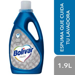 Detergente Líquido BOLIVAR Matic Frasco 1.9L
