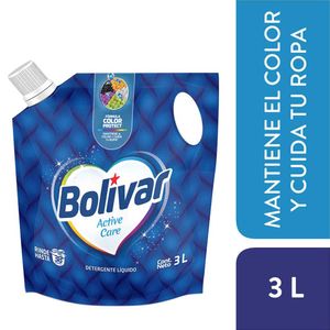 Detergente Líquido BOLÍVAR Floral Doypack 3L