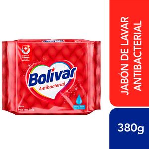 Jabón BOLIVAR Antibacterial Paquete 380g