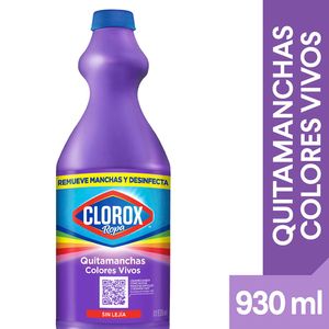 Quitamanchas CLOROX Colores Vivos Botella 930ml