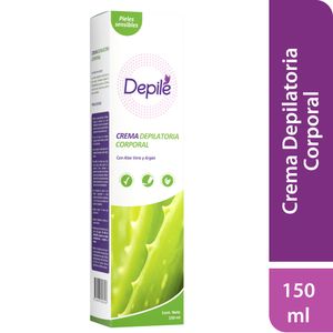 Crema Corporal Depilatoria DEPILÉ Aloe Vera y Argán Tubo 150ml