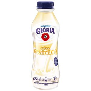 Yogurt Bebible GLORIA Sabor a Vainilla Botella 500g