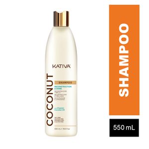 Shampoo KATIVA Coconut Frasco 550ml