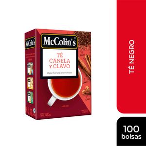 Té Canela y Clavo MC COLIN'S Caja 100un