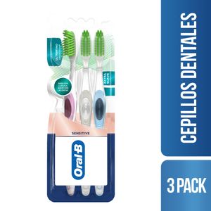 Cepillo de Dientes ORAL-B Encías Detox Empaque 3un