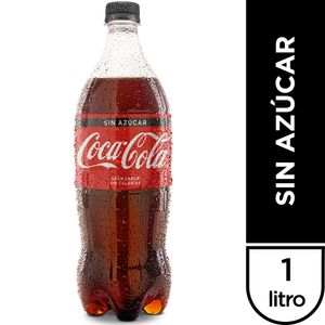 Gaseosa COCA COLA Sin Azúcar Botella 1L