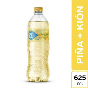 Bebida SAN LUIS Sin Gas Sabor Piña y Kión Botella 625ml