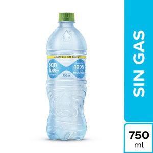 Agua SAN LUIS sin Gas Botella 750ml