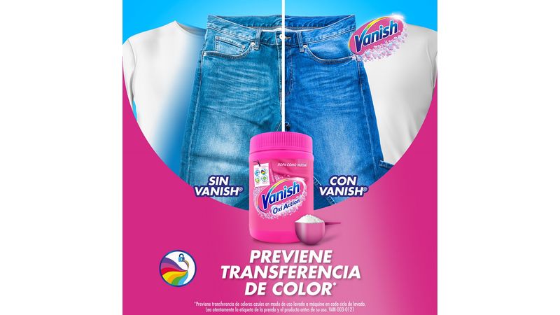 Quitamanchas VANISH Ropa de Color Doypack 450g