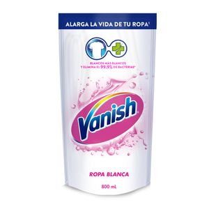Quitamanchas Líquido VANISH Blanco Total Doypack 800ml