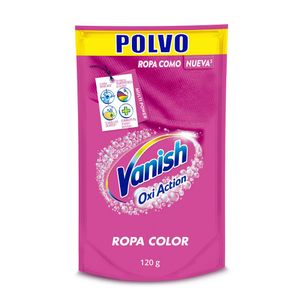 Quitamanchas en Polvo VANISH Ropa de Color Doypack 120g