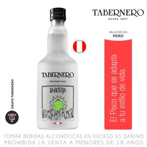 Pisco TABERNERO La Botija Italia Botella 700ml