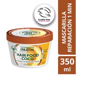 Mascarilla Reparadora FRUCTIS Hair Food de Coco Frasco 350ml
