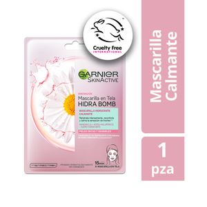 Mascarilla Facial en Tela GARNIER Calmante Sobre 1un