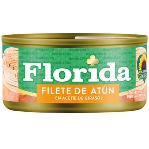 Filete de Atún FLORIDA en Aceite Girasol Lata 140g