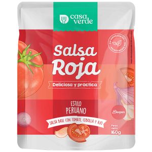 Salsa Roja CASA VERDE Doypack 160g