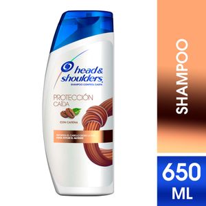 Shampoo HEAD & SHOULDERS Protección Caída con Cafeína Frasco 650ml