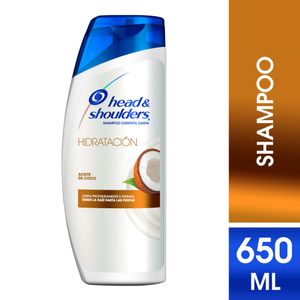 Shampoo HEAD & SHOULDERS Hidratación con Aceite de Coco Frasco 650ml