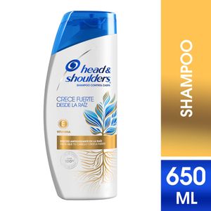 Shampoo HEAD & SHOULDERS Fuerza de Raíz Frasco 650ml