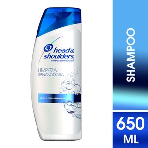 Shampoo HEAD & SHOULDERS Limpieza Renovadora Frasco 650ml