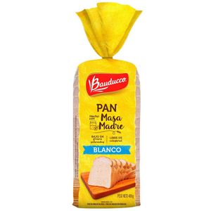 Pan de Molde BAUDUCCO Masa Madre Blanco Bolsa 400g
