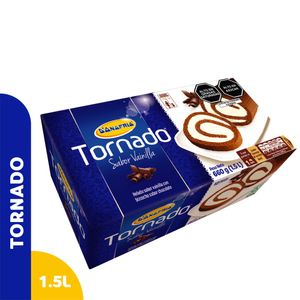 Helado Tornado de Chocolate y Vainilla D'ONOFRIO Caja 1.5L