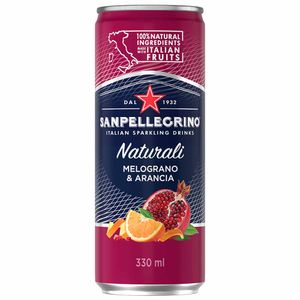 Sparkling Beverage SAN PELLEGRINO Melograno Lata 330ml