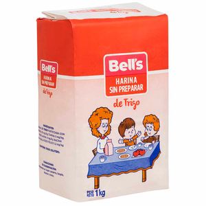 Harina de Trigo sin Preparar BELL'S Bolsa 1Kg