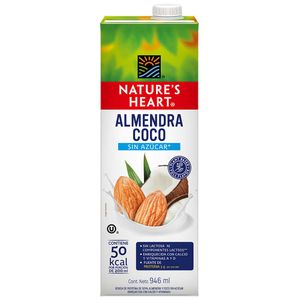 Bebida de Almendras NATURE'S HEART Almendra y Coco Caja 946ml