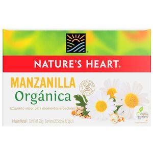 Infusión NATURE'S HEART Manzanilla Caja 20un